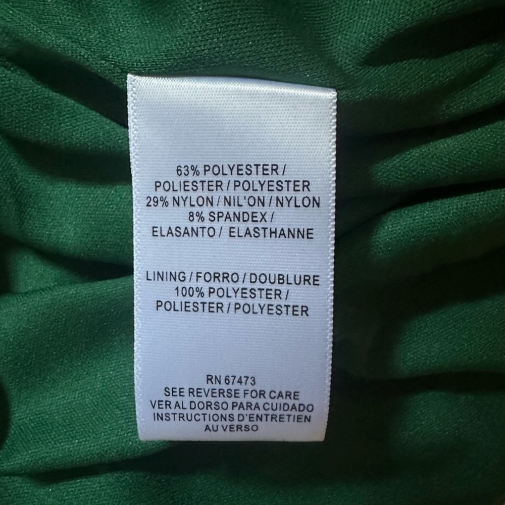 Elegant Green Sleeveless Dress - Picture 5 of 7